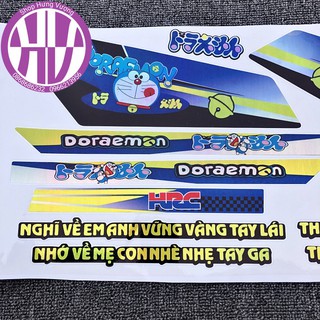 Tem Dream DORAEMON 7 màu rực rỡ - Tem Dream chế