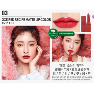 SON 3CE RED RECIPE LIP COLOR