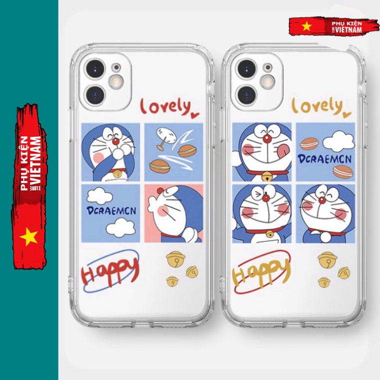 Ốp lưng iphone 6, 6s plus, 7 8 Plus, X, XS, XR, XSMAX, 11 , 12, 13 PROMAX suốt trong quãng ĐÔ RÊ MON PKVN