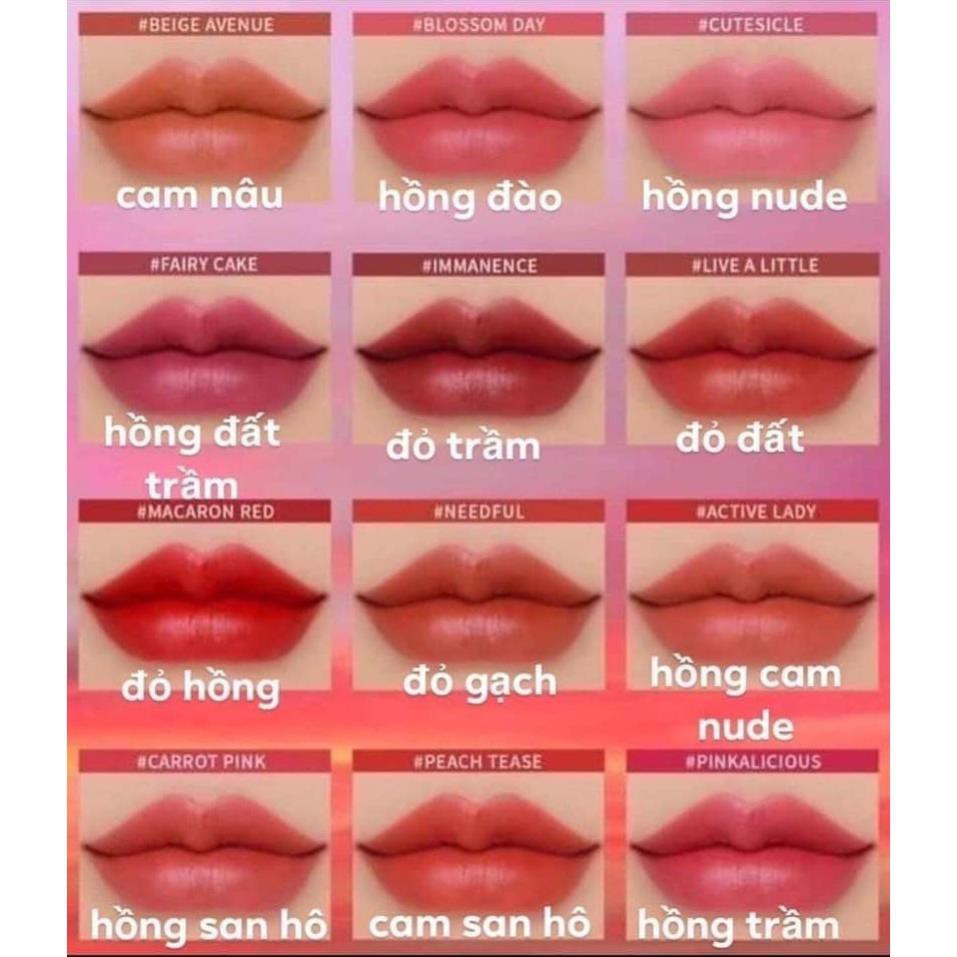SON KEM LÌ  SIÊU HOT  3CE CLOUD LIP TINT | BigBuy360 - bigbuy360.vn