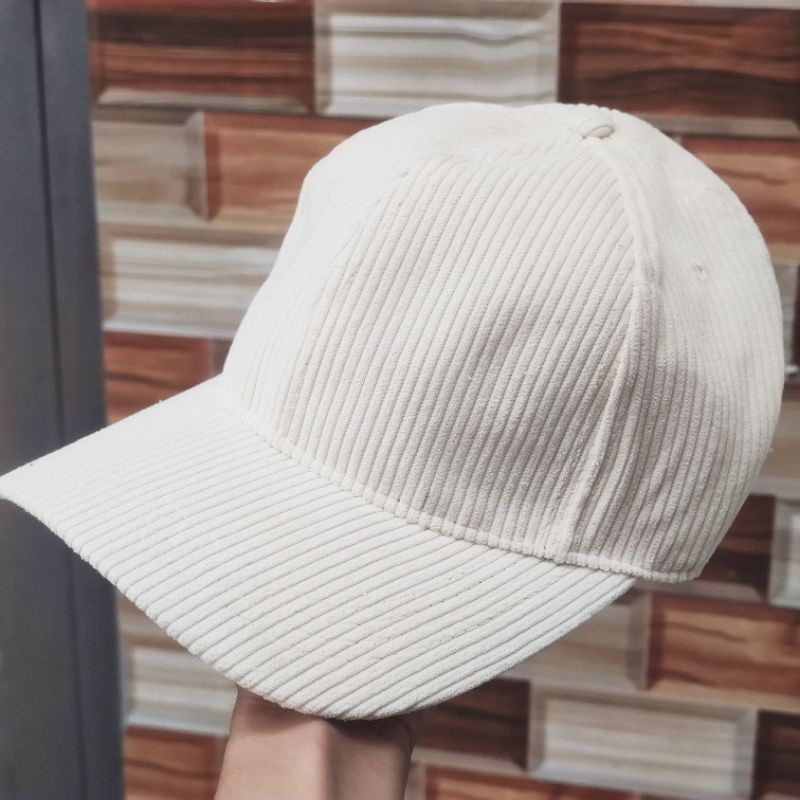 Mũ lưỡi trai trơn một màu chất vải nhung tăm mềm thời trang nón kết lưỡi trai