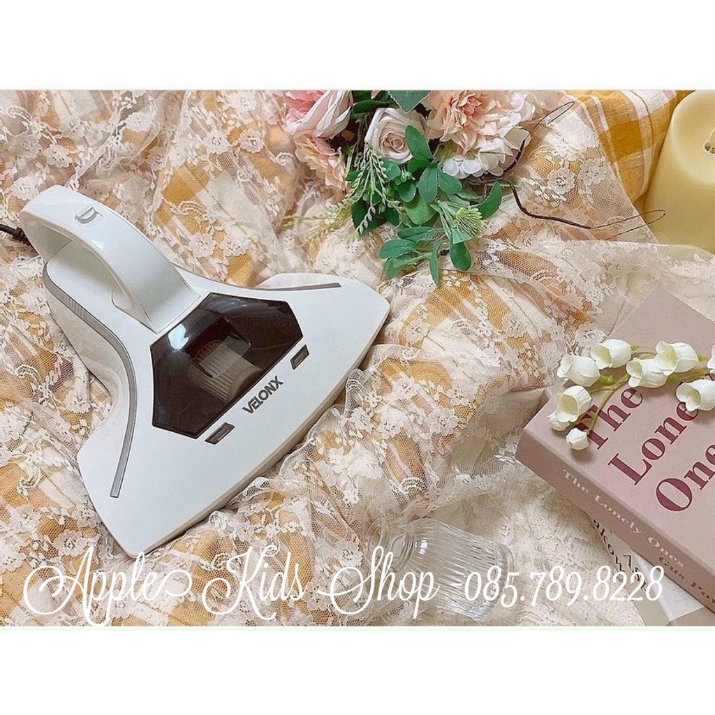 Máy hút bụi VELONIX Hàn Quốc tiệt trùng UV vệ sinh chăn ga gối đệm cho bé và cả gia đình