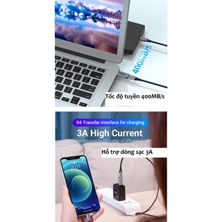 Đầu chuyển USB3.0 ra type-C Vention CDPH0