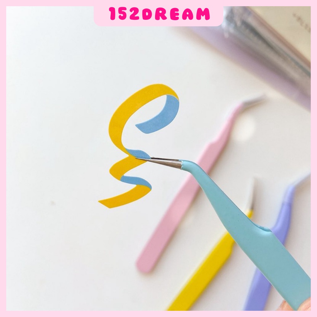 Nhíp gắp sticker hình dán washi hỗ trợ trang trí album sổ tay