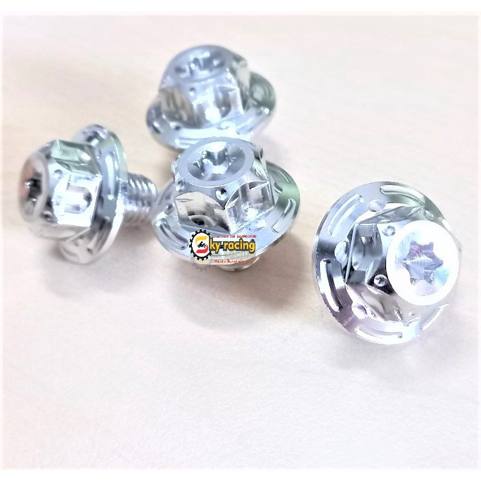 Ốc kiếng inox 304 S3 viền trang trí cho Ext, win, DR, W, Si…. Kiểu dáng bắt mắt