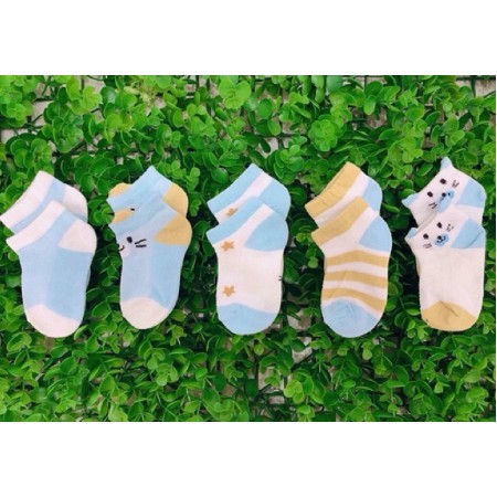 Sét 5 Đôi Tất Lưới Kids Socks Cho Bé