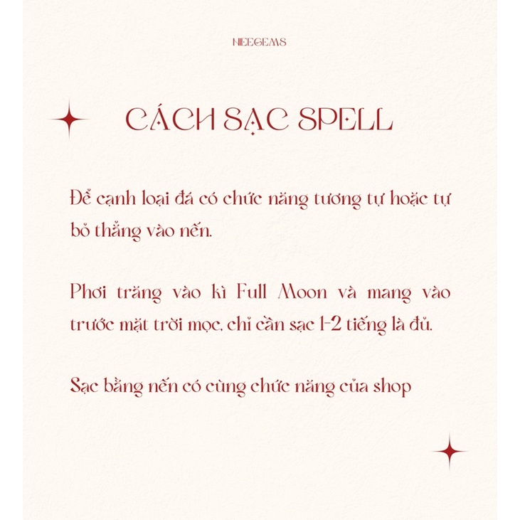 𝐍𝐈𝐄𝐄 𝐆𝐄𝐌𝐒 | Lọ may mắn Spell Jar