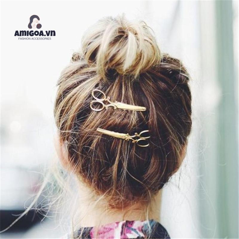 【amigoa.vn】Kẹp Tóc Hình Chiếc Lá Dành Cho Trẻ Em