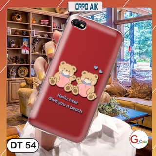 Ốp lưng dẻo oppo A1K - in hình