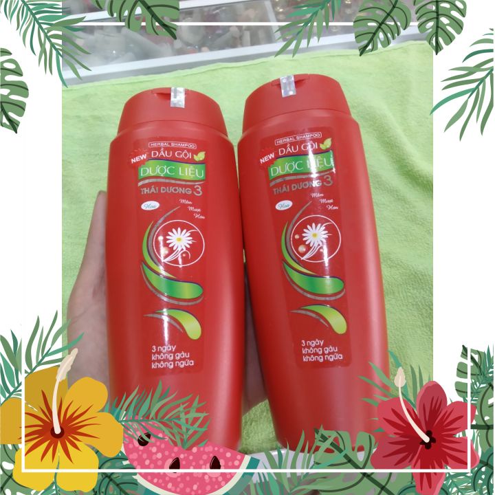 dầu gội dược liệu THÁI DƯƠNG7 sạch gầu sau 7 ngày sử dụng sạch tóc và da đầu giúp tóc suôn mượt