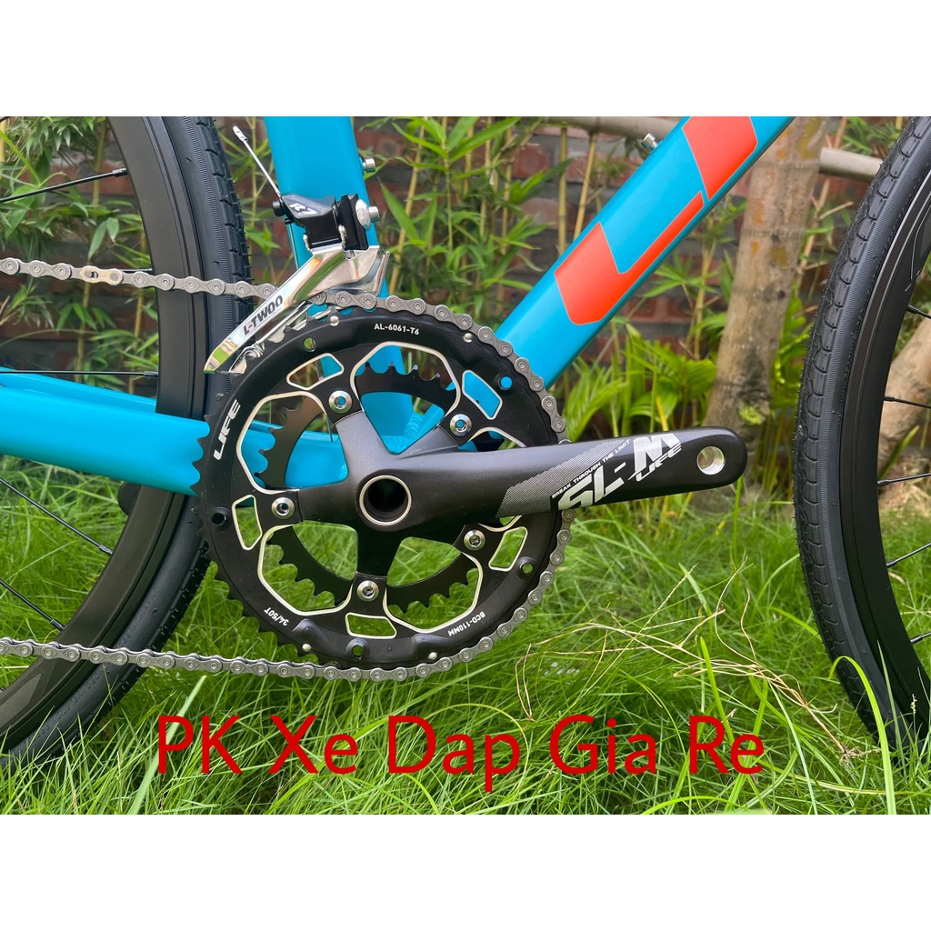 Xe đạp Touring LIFE FLY, Xe đạp LIFE FLY, Khung nhôm không mối hàn, dây cáp âm khung, Group LTWOO R7 (2x10-20 tốc độ)