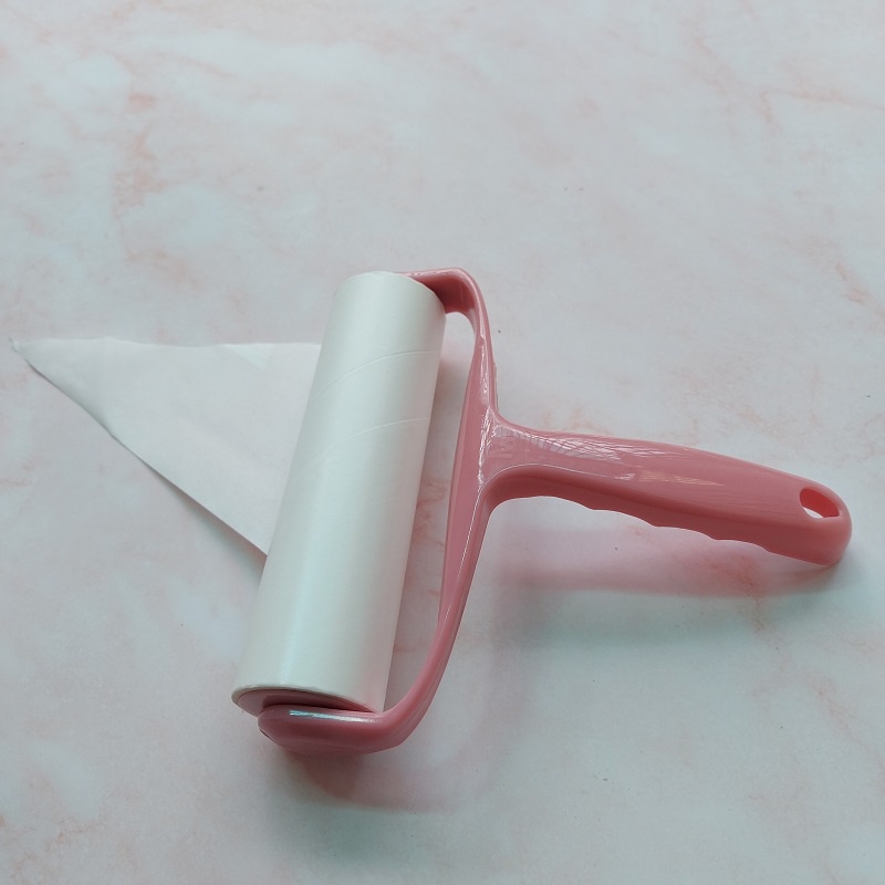 Cây Lăn Bụi Giường, Chăn Mền, Quần Áo, Lăn Lông Thú Cưng, Có Lõi Thay Thế 16cm, cán hồng.