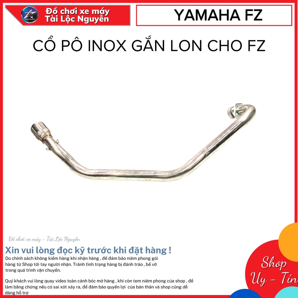 CỔ PÔ INOX GẮN LON EX2011/WINNER/NVX/FZ