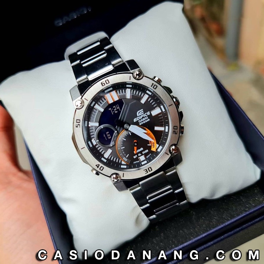 Đồng hồ nam Casio Edifice chính hãng Anh Khuê ECB-20D-1ADF (46mm)