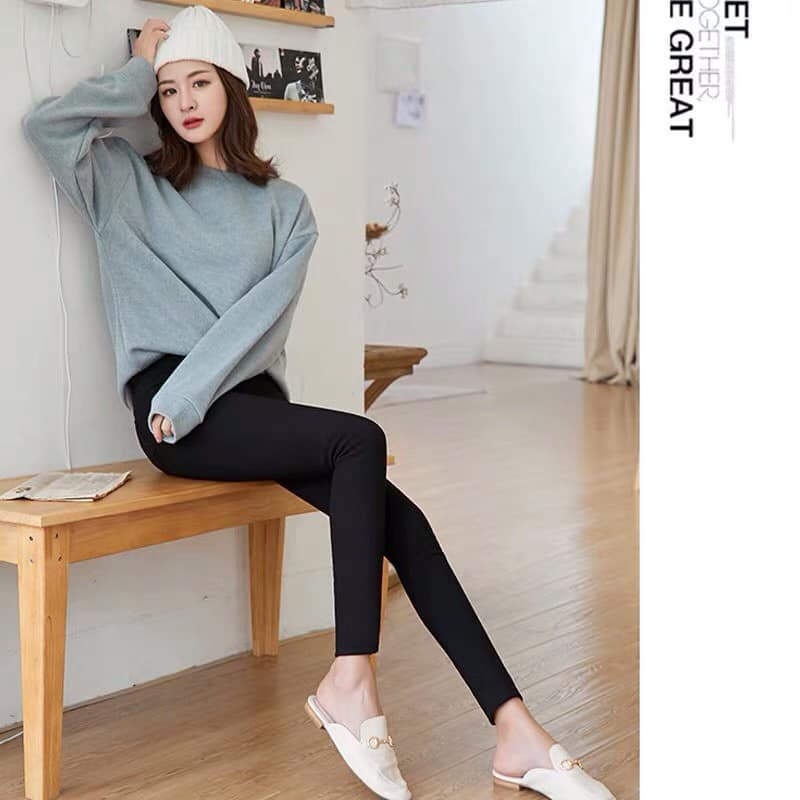 Quần legging nữ dài cạp cao bigsize cao cấp nâng mông NAVISA QL07