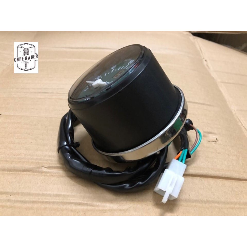 ĐỒNG HỒ XE MÁY ĐỘ CLASSIC - đồng hồ báo số, báo km độ Cafe Racer Tracker CG125 SU GN125 CD 67 WIN