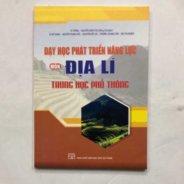 Sách - Dạy học phát triển năng lực môn Địa lí trung học phổ thông