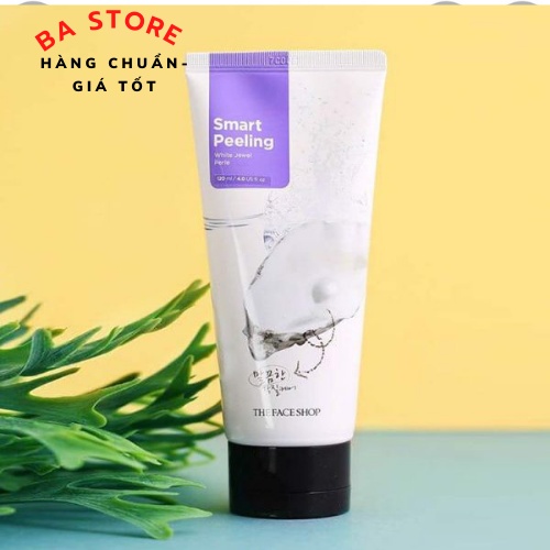 Tẩy Da Chết Trắng Da Ngọc Trai Smart Peeling White Jewel 120ml Hàn Quốc