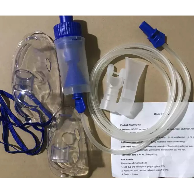 Bộ phụ kiện máy xông mũi họng BIOHEALTH NEBPRO NEBEASY điều chỉnh tốc độ xông, Máy khác cùng đầu cắm dùng được