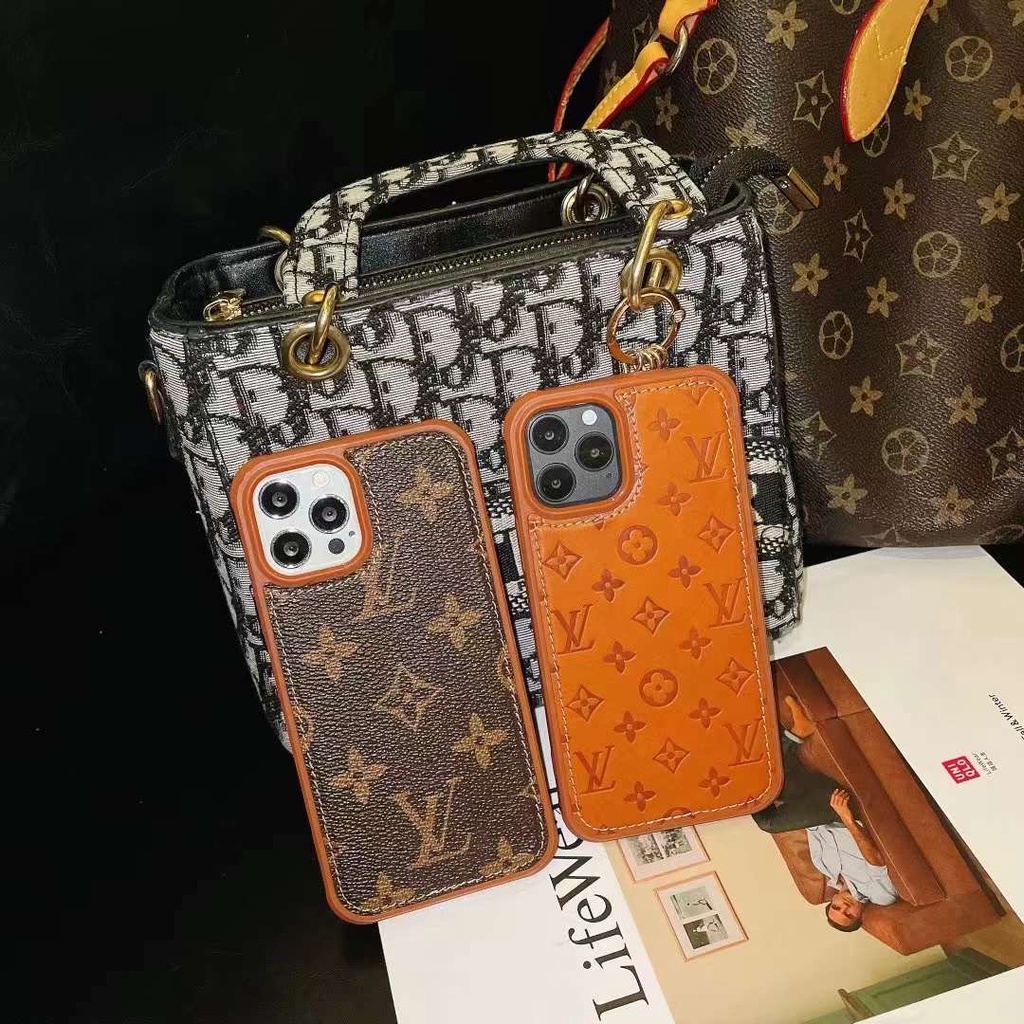 Ốp lưng Louis Vuitton Lv cho iPhone 12 11 Pro Max XR Xs i8 i7plus | Ốp điện thoại Louis Vuitton Lv i