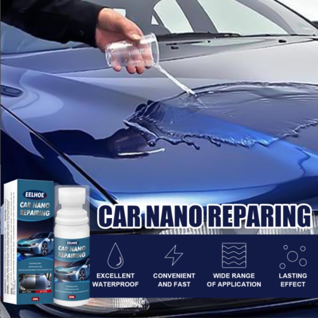 [GIÁ TỐT] Phủ nano dạng lỏng chống thấm cho xe ô tô Eelhoe car nano repairing 80ml