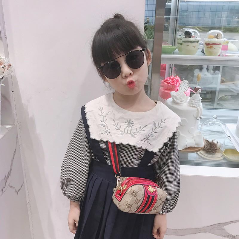 Children Fashion Print Cross-body Handbag Bags Fashion Cute Girls Shoulder Messenger Bag