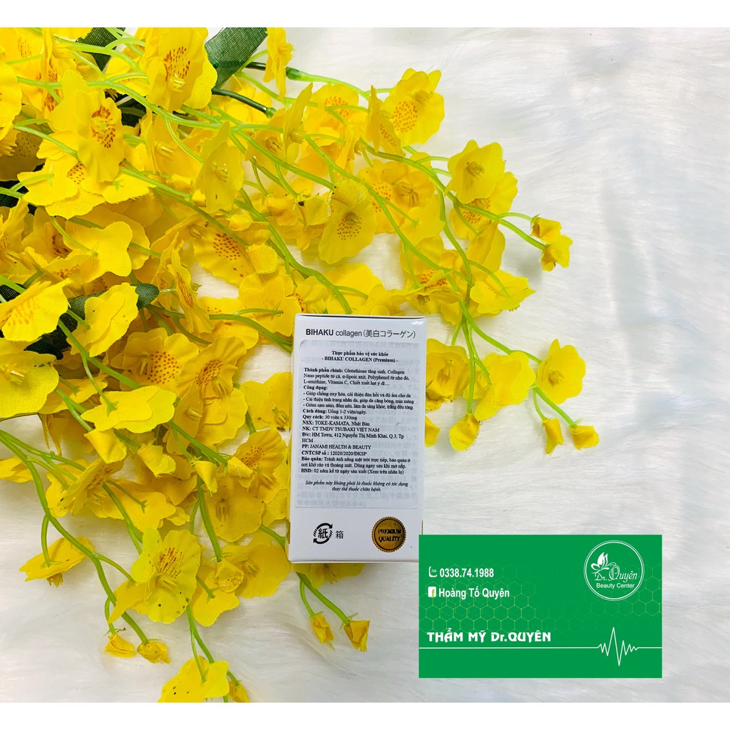 [CHÍNH HÃNG] Viên uống bổ sung Collagen, trắng da Bihaku Collagen nhập khẩu Nhật Bản | BigBuy360 - bigbuy360.vn