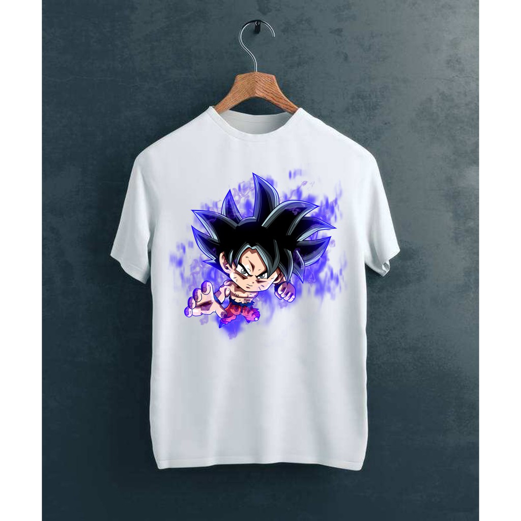 Áo thun 7 viên ngọc rồng SONGOKU02(trắng)