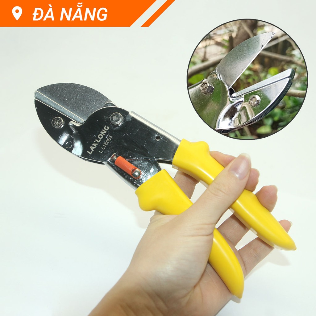 Kéo cắt cành 200mm kiểu lưỡi thái LANLONG LL16005