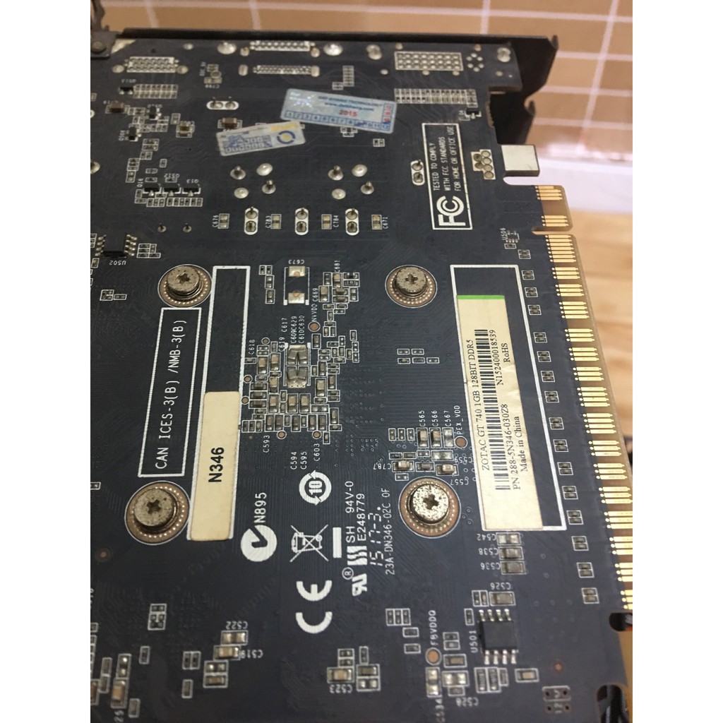 Card Màn Hình Zotac GT740 1GDDR5 128 Bit. Còn bảo hành hãng 9 2019 | WebRaoVat - webraovat.net.vn