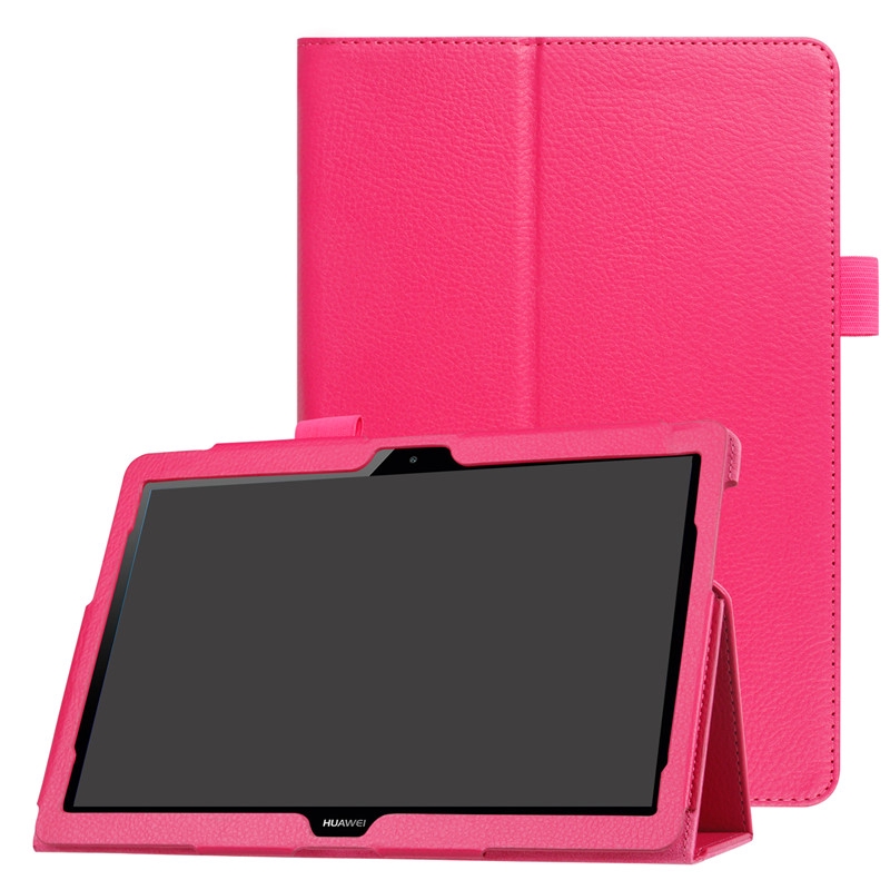 Bao da máy tính bảng bằng PU nắp lật cho Huawei MediaPad T3 10 9.6 inch AGS L09 W09 Honor Play Pad 2 9.6
