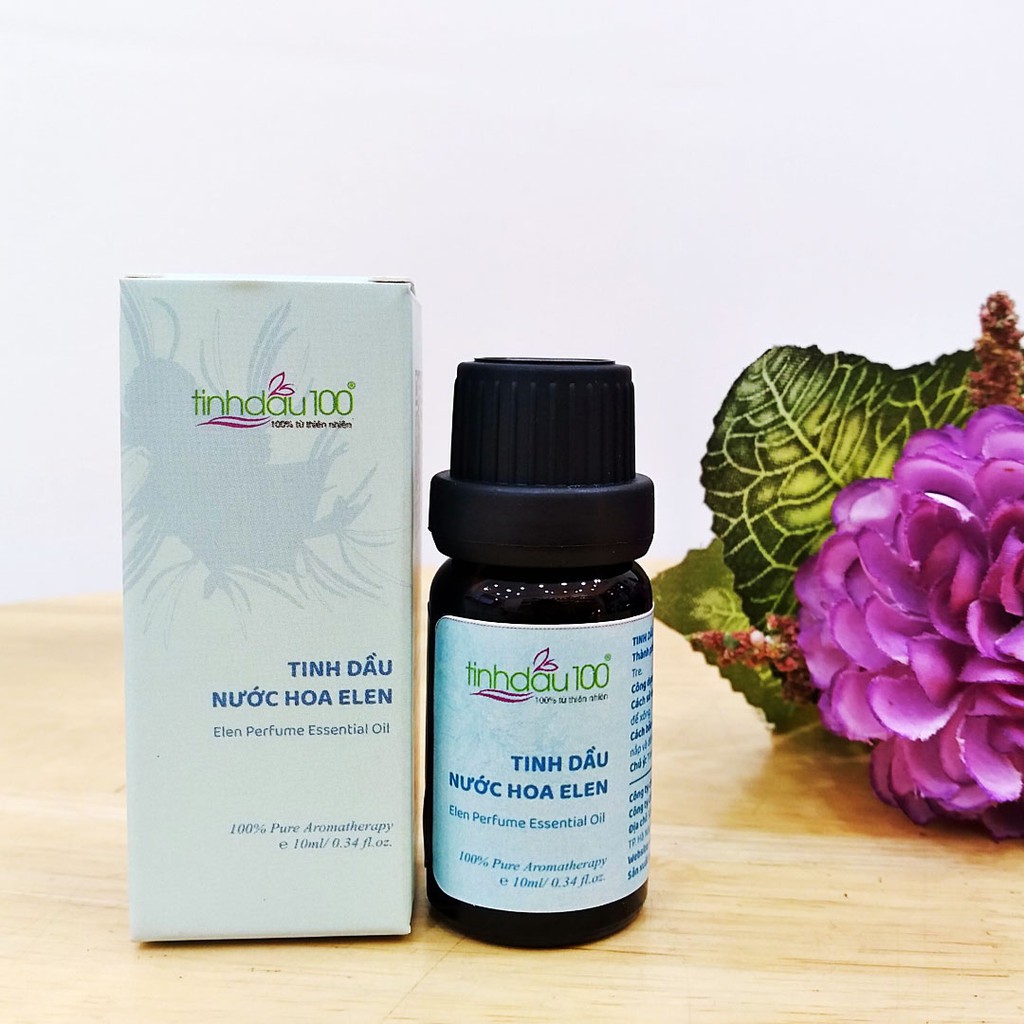 Tinh dầu nước hoa Elen thơm phòng, thư giãn 10ml - Tinh Dầu 100