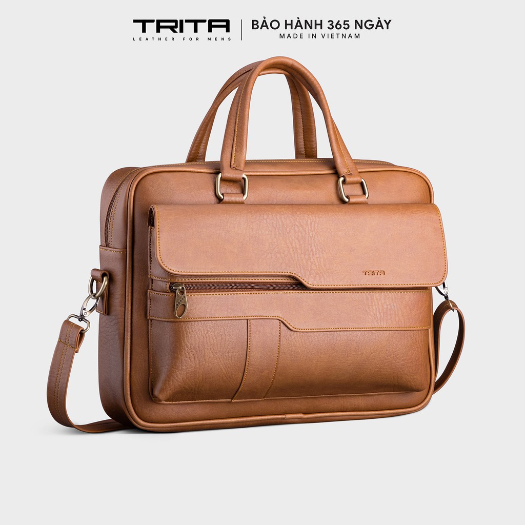 Cặp công sở nam cao cấp TRITA TCA14 đựng laptop tài liệu phong cách sang trọng lịch lãm bảo hành 1 năm -FADODA | BigBuy360 - bigbuy360.vn