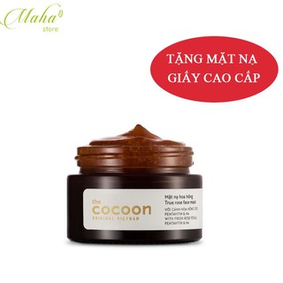 Mặt nạ hoa hồng Cocoon dưỡng ẩm tức thì giúp da mịn màng