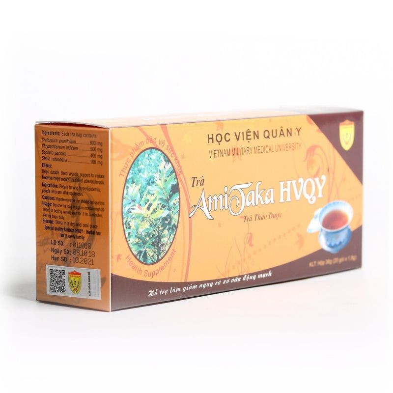 3 Hộp Trà Amitaka HVQY  - Chính Hãng Học viện Quân Y