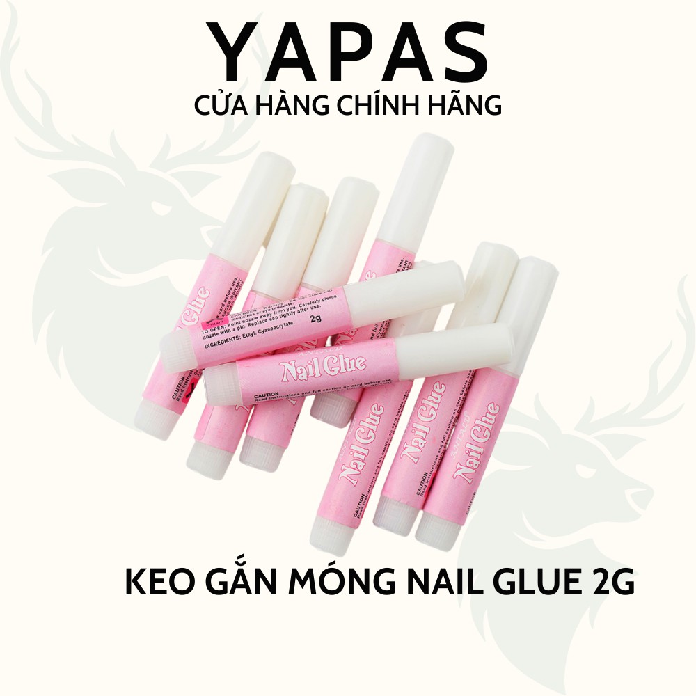 Keo dán móng giả nail glue 2g, keo gắn móng úp mini siêu chắc