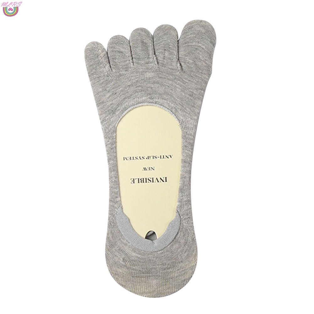 Đôi tất xỏ ngón cotton co giãn chống trượt cho nam