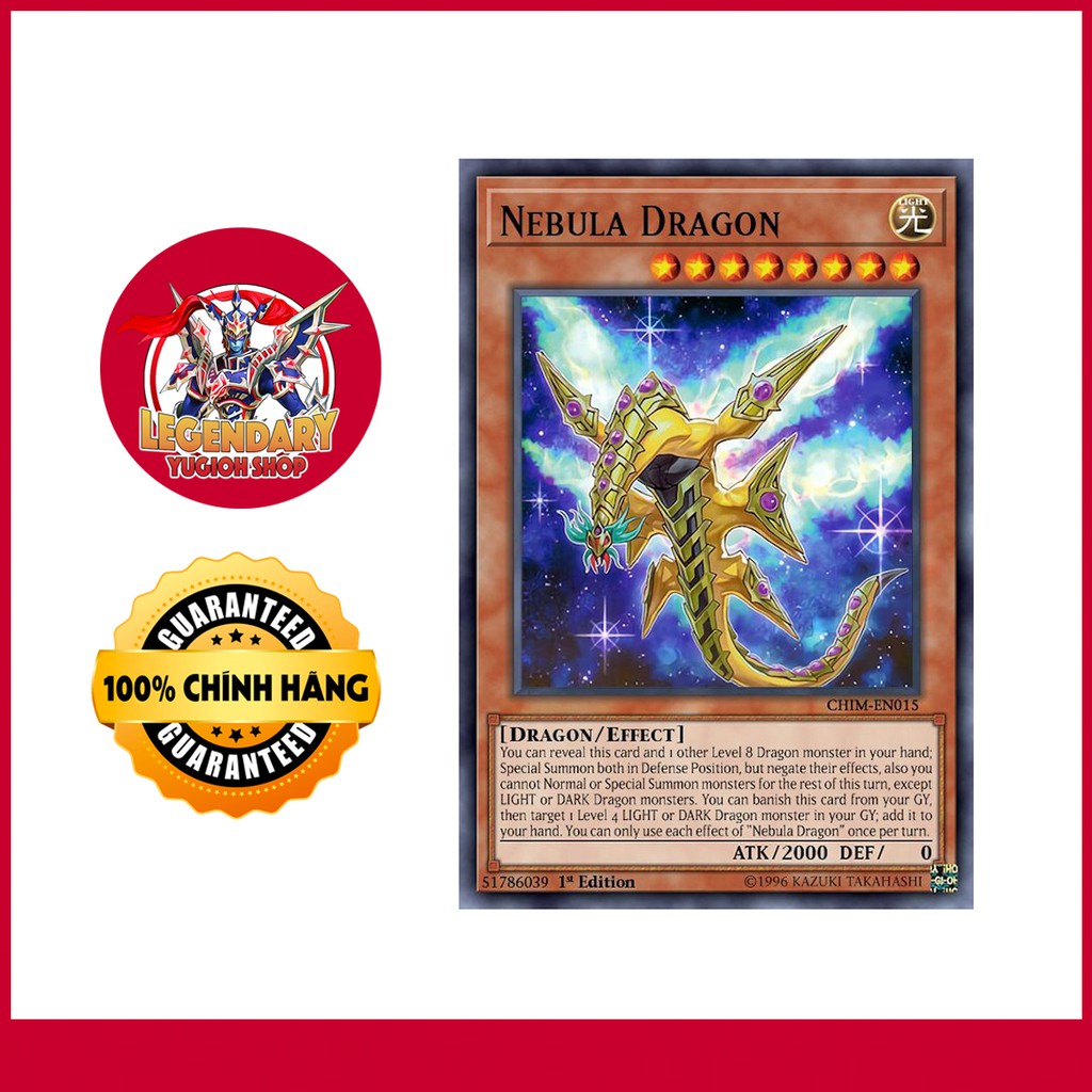 [Thẻ Bài Yugioh Chính Hãng] Nebula Dragon