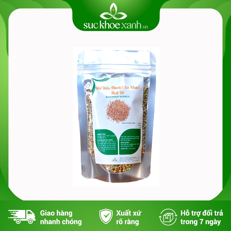 Nhân hạt Kiều Mạch Tách Vỏ (Ba Khía) - Buckwheat 250g