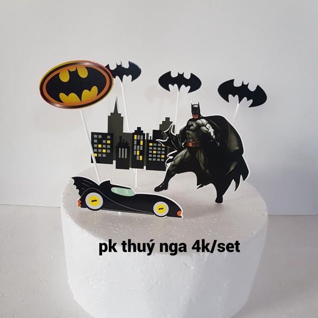 10 set cắm giấy BATMAN