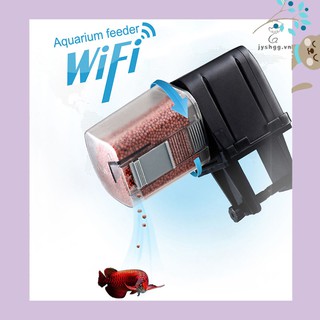 Máy cho cá ăn tự động kết nốI wifi có điều khiển từ xa