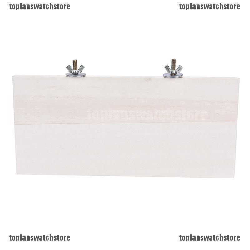 Topl❤❤Giá ĐứNg BằNg Gỗ 13x28cm Cho Chim / VẹT