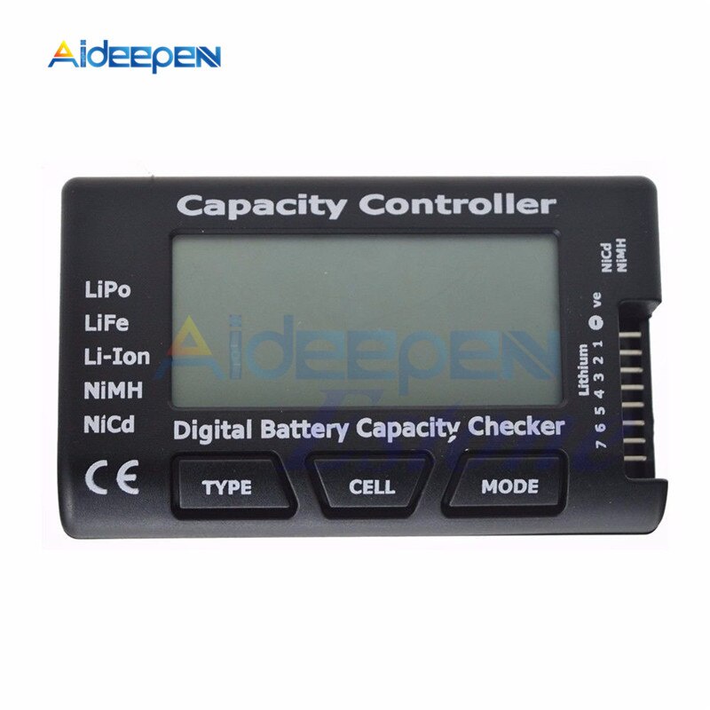 Thiết Bị Kiểm Tra Dung Lượng Pin CellMeter-7 RC CellMeter 8 2-8S 4-8S Servo LiPo Li-Mh