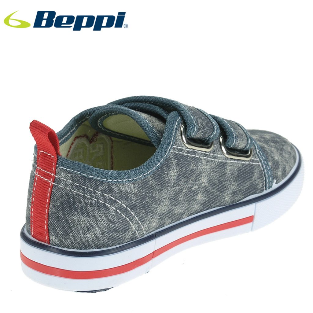 Giày canvas Baby Bé Trai có đèn Led BEPPI CVB2169851 – Grey