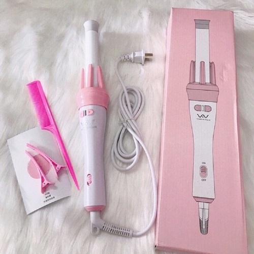 MẪU MỚI - Máy uốn tóc xoay tự đông 360 độ 👉 3 in 1 làm xoăn tóc