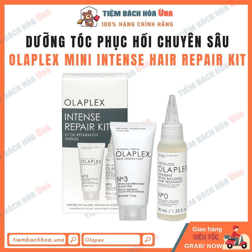 Dưỡng tóc phục hồi chuyên sâu Olaplex Mini Intense Hair Repair Kit No 3 No 0