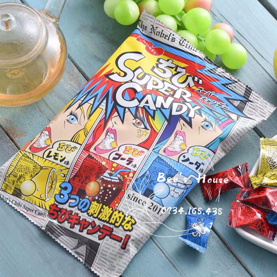 Kẹo Siêu Chua Super Candy Nhật Bản