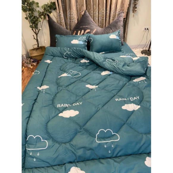Chăn phao trần bông dày loại 1 bông hơi siêu nhẹ 1m8-2m cao cấp được chọn màu mẫu mới 2021