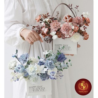 Túi xách đựng hoa happy day