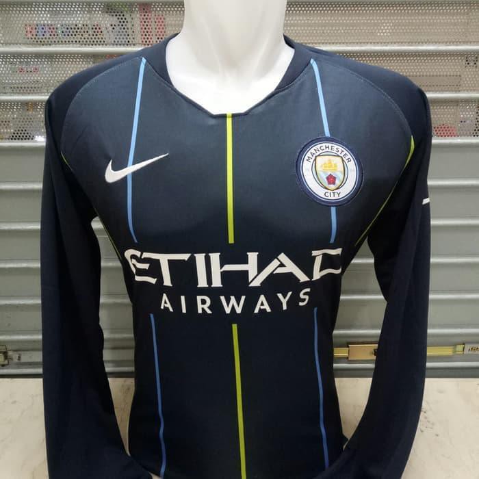 Áo Thun Tay Dài Đội Tuyển Manchester City 2018 / 2019